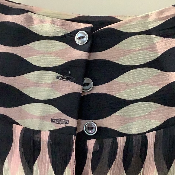 Jones New York Collection  Pink and Black Skirt - Picture 4 of 6